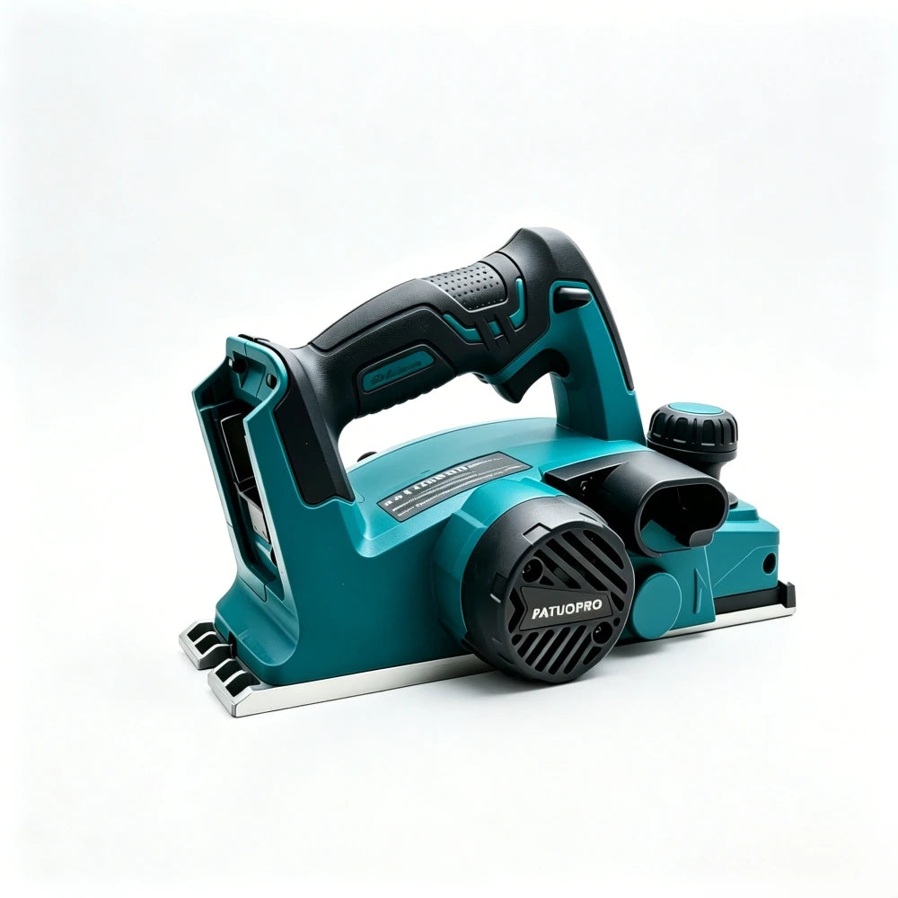 82mm Cordless Handheld Electric Planer 15000RPM Rechargeable Electric Wood Cutting DIY Furniture Tool For Makita 18V Battery