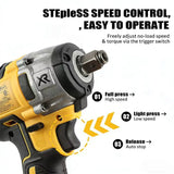 DEWALT DCF880 20V MAX Brushless Cordless Impact Wrench Multifunctional Portable Wireless Power Tool with 205Nm of Torque