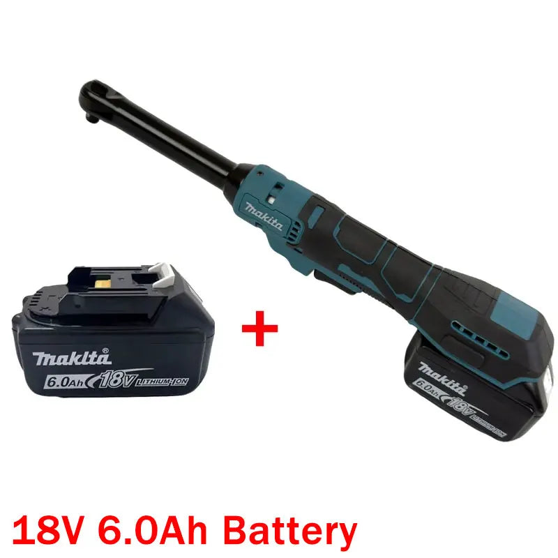 Makita Ratchet Wrench Extended Head Cordless Removal Screw Nut 220N.m 3/8" 1/2" Electric Driver Power Tools For 21V Battery