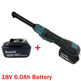 Makita Ratchet Wrench Extended Head Cordless Removal Screw Nut 220N.m 3/8" 1/2" Electric Driver Power Tools For 21V Battery