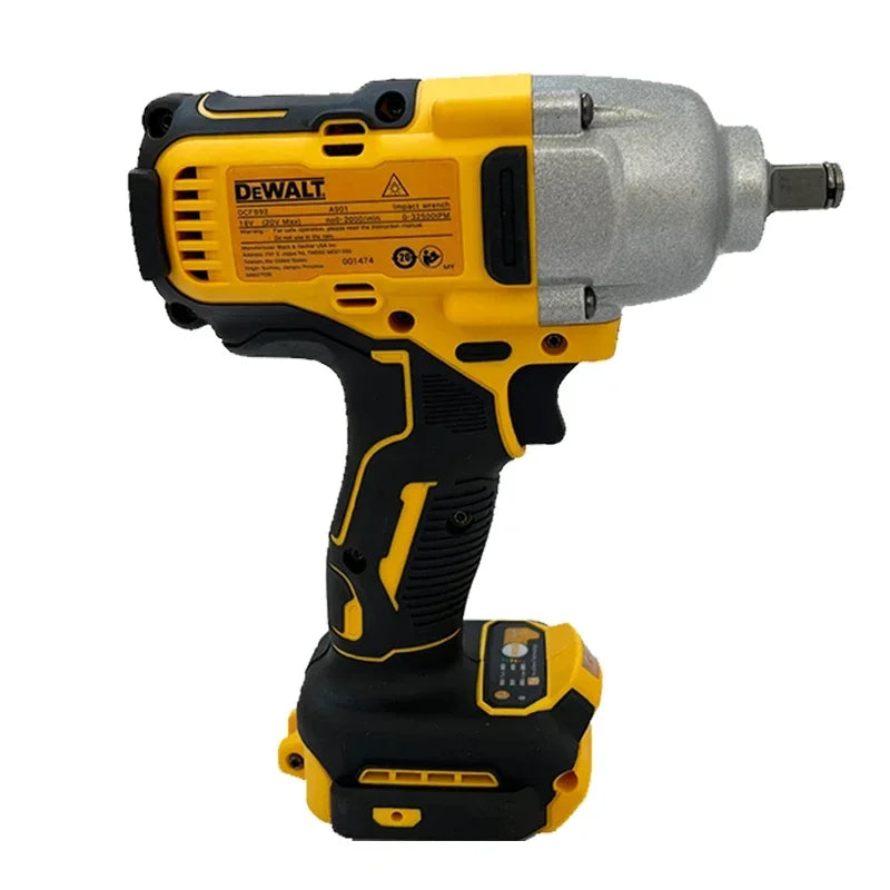 Dewalt DCF892 High Torque Brushless Wireless Impact Wrench For 18V Battery Electric Tool 812N.m Powerful Portable Torque Wrench