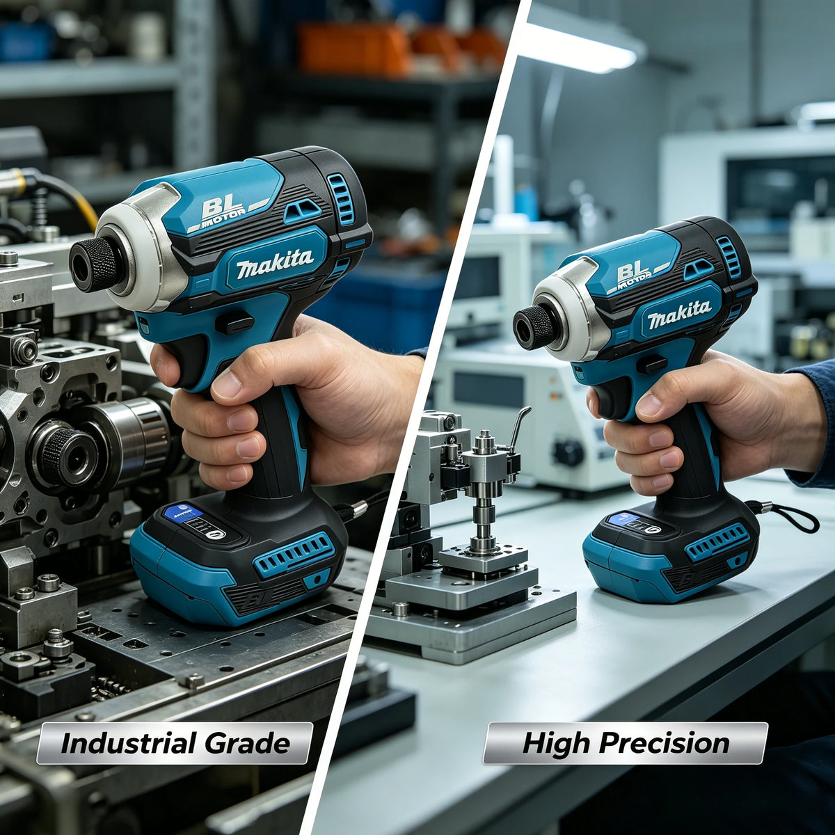 Makita DTD171 Original Cordless Brushless Impact Driver 18V, Multipurpose Electric Driver Power Tool, Tool Only
