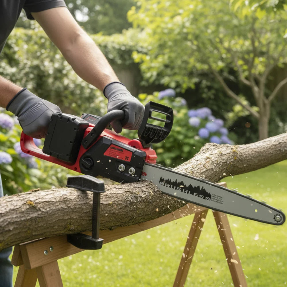 16-Inch Electric Chainsaw 40V (2 X 20V MAX) For Milwaukee M18 Battery Brushless Cordless Power Tool Chain Saw