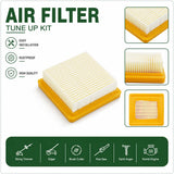 5PCS Air Filter Tune Up Kit For Stihl FS89,FS89R,FC91,FC96,FC111,HT102,HT103,HT133,KM91R,KM131R 4180 141 0300 0000 350 3521