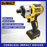 Dewalt DCF887 Brushless Electric Impact Driver, Cordless Screwdriver Impact Drill for Dewalt 20V Battery, Bare Machine
