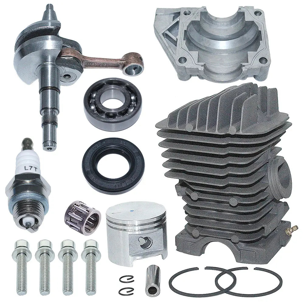 46mm Cylinder Piston kit Crankshaft with Spark Plug Replacement for Stihl MS390 MS290 MS310 029 039 Chainsaw Cortador De Grama