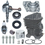 46mm Cylinder Piston kit Crankshaft with Spark Plug Replacement for Stihl MS390 MS290 MS310 029 039 Chainsaw Cortador De Grama