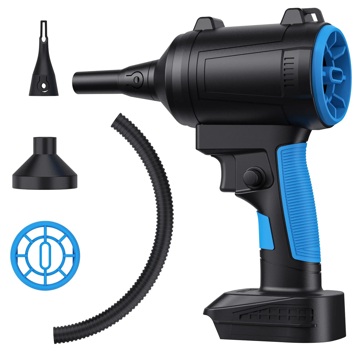 Cordless Air Blower Turbo Jet For Makita 18V Battery 300M/S Wind Speed Handheld Portable Electric Leaf Blower Dust Blowing Tool