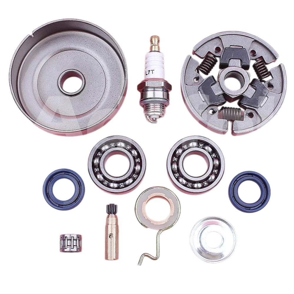 .325" 7T Clutch Drum Crank Bearing Oil Seal Kit For Stihl MS210 MS230 MS250 021 023 025 Chainsaw 9503 003 0340, 9638 003 1581