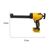 Electric Caulking Gun For Dewalt Battery 21V Cement 6 Speed Adjust Glass Adhesive Glue Seal Sealant Tool Wireless Glass Glue Gun