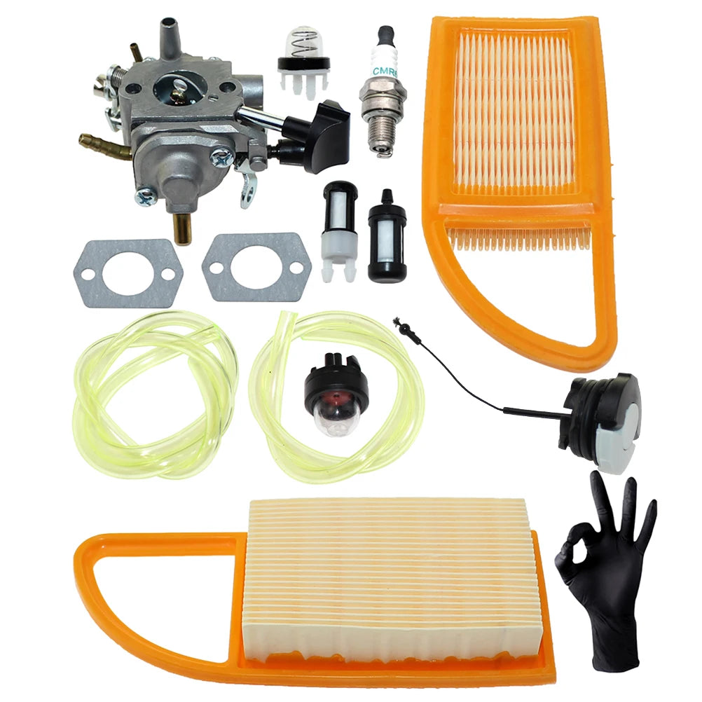 Carburetor & Air Filter Kit For Stihl BR500 BR500Z BR550 BR550Z BR600 BR600Z BR700 C1Q-S183,C1Q-S184,C1Q-S185,4282 120 0613