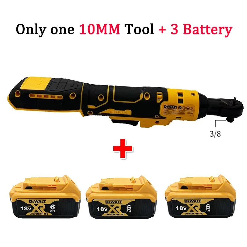 Dewalt DCF512 10mm13mm Inch Brushless Ratchet Right Angle Wrench LED Cordless Driver Variable Speed Power Wrench 20V Power Tool