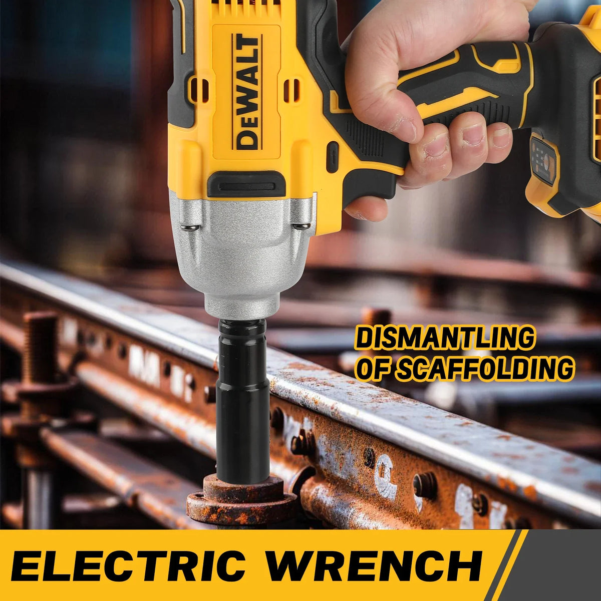 2025 DEWALT DCF900 1/2" High Torque Brushless Impact Wrench 20V Cordless for Auto Repair Industrial Use