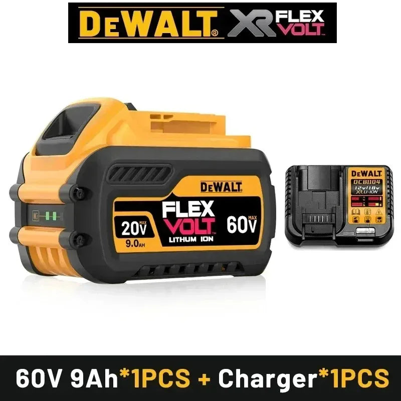DeWALT 100% Original Battery 20V/ 6000mAh for DCB606 DCB205 DCB206 DCB209 DCB182 DeWALT Power Tool Fast Delivery by Air Freight