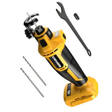 For Dewalt 20V Battery (No Battery) Cordless Brushless Rotary Saw 3 Speed Adjustable 30000RPM Drywall Cut-Out Tool