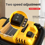 Portable Brushless Lithium-Ion Cordless Vacuum Cleaner High-Suction Wet/Dry Vacuum for DeWalt Battery Powered Cleaning