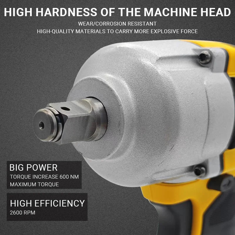 DeWALT DCF900 20V Cordless Impact Wrench 1/2" Hog‑Ring Anvil Brushless Power Tool For Truck Bolt Nut Disassembly Bare Tool