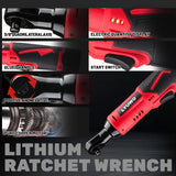 LYUWO 12V 3/8 rechargeable lithium battery wrench, stage construction, motorcycle maintenance, small household appliances.