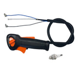 Throttle Control Switch Handle Fit for Stihl FS90 FS100 FS130 Brush Cutter Switch Control Tool