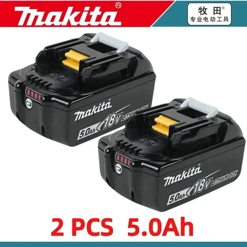 Original Makita 18V Rechargeable Battery 5Ah/6Ah/9.0Ah, Compatible with Makita 18V Power Tools BL1830, BL1840, BL1850, BL1860B