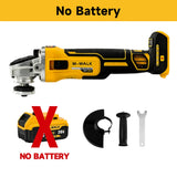 M-WALK 125mm Brushless Electric Angle Grinder Polishing Cutting Machine Cordless Angle Grinder Tools For Dewalt 18/20v Battery