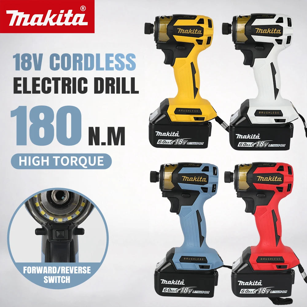 Makita DTD173Z 20th Anniversary Premium Color 18V Impact Driver 180Nm T-Mode Wood Bolt Metal LED Light Tool Only