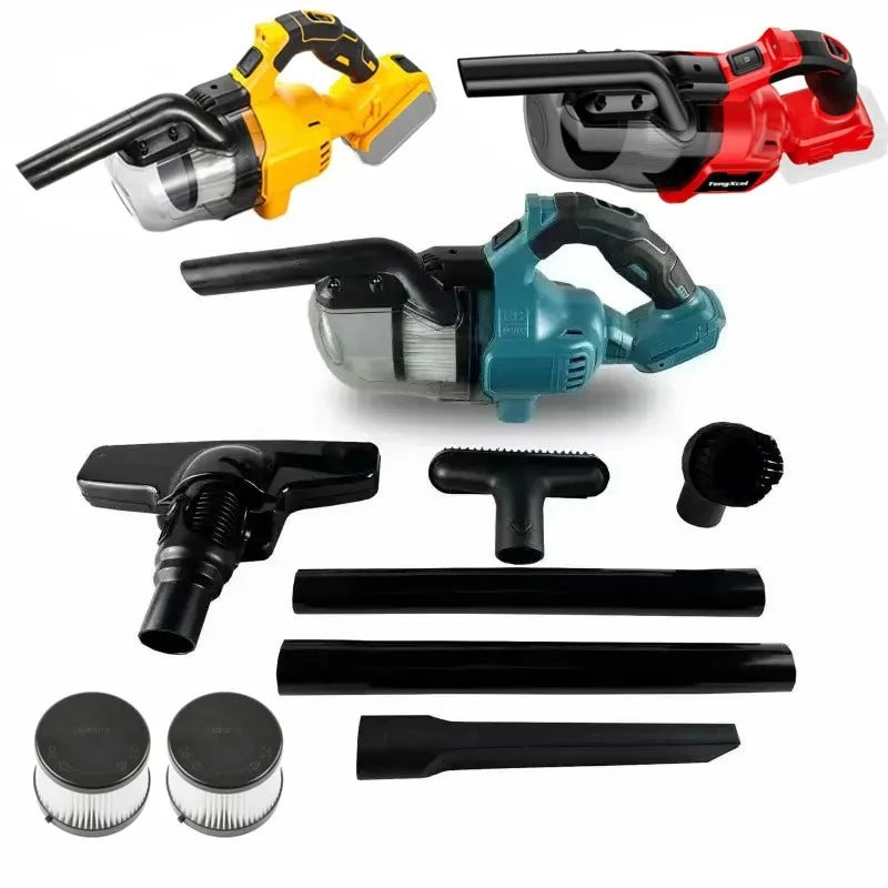 5 in 1 Cordless Handheld Vacuum Cleaner for Makita 18V Battery Portable for Hard Floor Carpet Car Pet Hair Cleaning