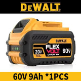 For DEWALT Original 20V / 60V MAX FLEXVOLT 9Ah Battery 18V 9AH 6AH 2AH DCB184 DCB209 DCB206 For Dewalt Rechargeable Tool Battery