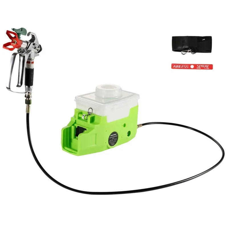 Heimerdinger Cordless Sprayer, 6-Level Adjustable Pressure Spray Gun, No Leakage Design Portable Painting Tool, No battery