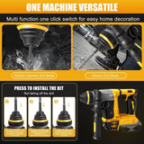 2 Modes SDS Metal Concrete Breaker Jackhammer Tools For DeWALT 20V Battery Brushless Rotary Impact Hammer Drill Cordless