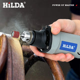 HILDA 400W Rotary Tool 6 Position Grinding Tools Mini Drill Electric Grinder Power Tools Variable Speed Mini Grinding Machine