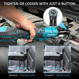 MAKITA 18V LXT 47.5 N·m Cordless Ratchet Wrench DWR180Z 6.35mm Drive 800RPM Angle Wrench for Mechanics & DIY& Industry