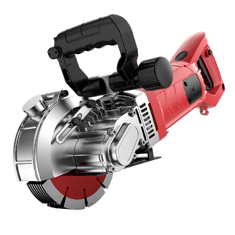 5800W Wall Slotting Machine Electric Wall Chaser Brick Groove Cutting Machine Steel Concrete Cutter Depth 42MM Width 42MM