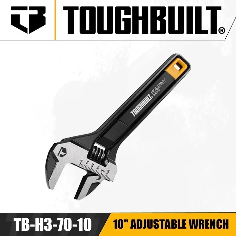 TOUGHBUILT TB-H3-70-08/TB-H3-70-10 8"/10" Adjustable Wrench Hand Tools