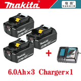 Genuine Makita BL1860B Battery 6.0Ah 18V Lithium-Ion Rechargeable LXT Pack BL1840B BL1850 BL1860B BL1890