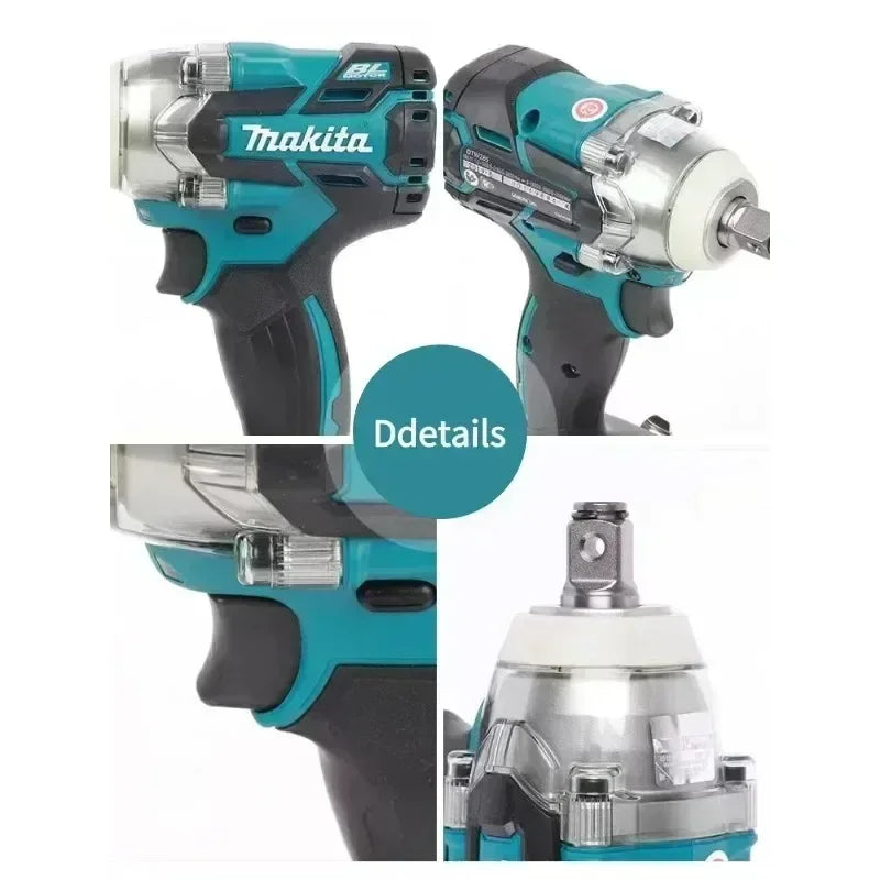 Makita DTW285 High Torque 18V Wireless Impact Wrench Brushless Gear For Machinery Installation And Daily Home Repair Work