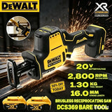 DEWALT Cordless One-Handed Reciprocating Saw DCS369 MAX The Multi - Tasking Powerhouse for Swift Wood,Metal & Pipe Cutting
