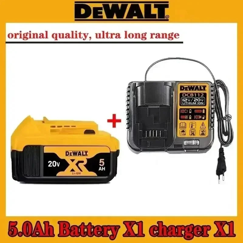 Original DEWALT 20V/60V Battery DCB606 DCB609 DCB182 DCB205 DCB206 DCB209 Power Tool Dewalt 18V Battery 6AH 9AH Battery.