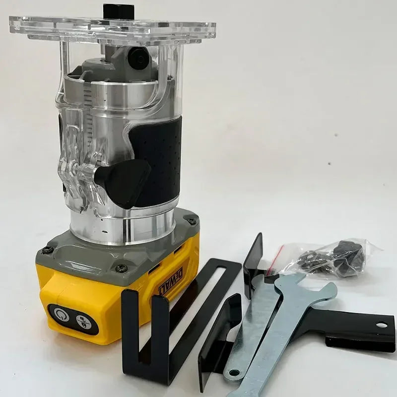 Dewalt 33000RPM Brushless Electric Trimmer Cordless Woodworking Trimming Machine Wood Router Milling Engraving Slotting Machine