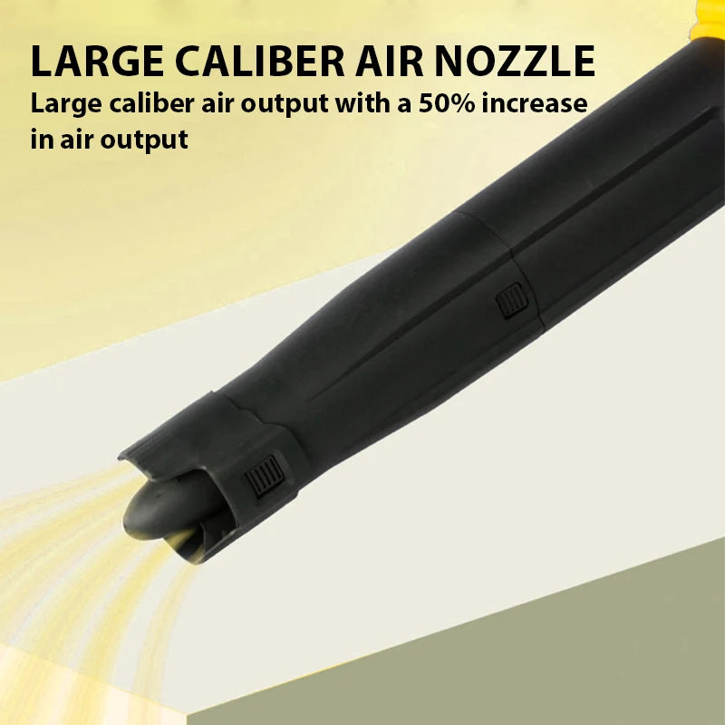 Electric Goddess Cordless Air Blower Brushless Handheld Leaf Hair Drier Courtyard/Home Power Tool For Dewalt 21V Battery ﻿ ﻿