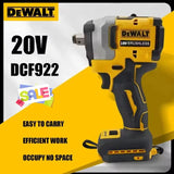 Dewalt DCF922 Cordless Electric Brushless Impact Wrench High Torque LED Light 406N.m Lightweight Professional Power Tool