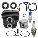 Engine Cylinder Assembly For Stihl TS410 TS420 Concrete Saw Repair 50mm Piston Kit Replacement Parts Maintenance Tool