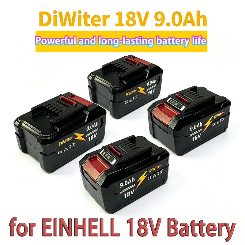 For Einhell Batteria 18V 9Ah Replacement Battery Li-ion Batterias 18V Battery Power X-change PXBP-600 PX-BAT52 Power Tools