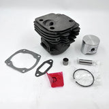 48mm Cylinder Piston Kit Fit For Husqvarna 365 Special Jonsered 2065 CS2165 Gas Chainsaw Square Port 503691073, 503691072 Parts