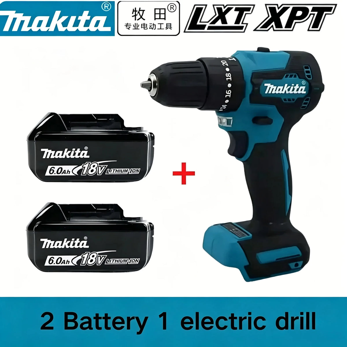 2026 Original Makita 18V LXT Lithium Battery 9.0Ah/6.0Ah/5.0Ah for BL1890 BL1860B BL1850 & DDF487
