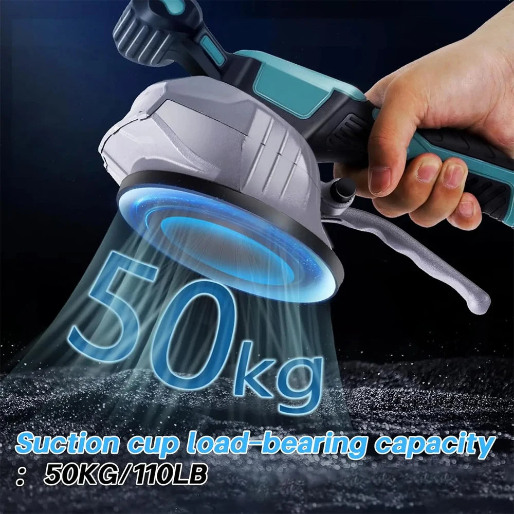 Cordless Tile Laying Machine 8 Speed Tile Vibration Leveling Installation Tool Compatible with Makita 18V Battery