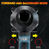 Heimerdinger 18V 1000NM 1/2 brushless cordless impact wrench compatible with makita battery for car, truck repair, No battery