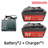 Brand New 18V 9000mAh Li-ion Rechargeable Battery lpega For Replacing Batteries Of Cordless Electric Tools BSZ18,with Charger
