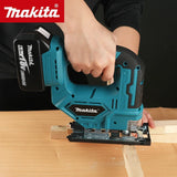 Makita DJV182 18V Cordless Jig Saw 2700rpm Power For Cutting Plywood Sheets During Custom Closet Shelf Installation Projects