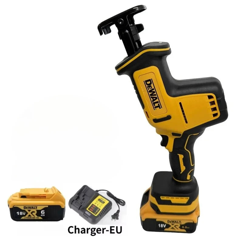 DEWALT Cordless One-Handed Reciprocating Saw DCS369 MAX The Multi - Tasking Powerhouse for Swift Wood,Metal & Pipe Cutting